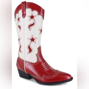 BRAND NEW Unionbay Women's Oretta Star Western Boot Size 10